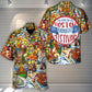 Coastal Crawfish Hawaiian Shirt Collar And Front View For Thoughtful Gifting