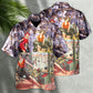 Coastal Lawn Bowling Activity Hawaiian Shirt Detailed Pattern View For Coastal Travel