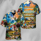 Camping Crazy Spoiled Lady Hawaiian Shirt Graphic Artwork Detail For Coastal Travel