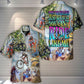 Mountain Biking Don'T Jealous Can'T Ride Hawaiian Shirt Detailed Pattern View For Resort Wear