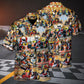 Kart Racing Hawaiian Shirt Design View For Outdoor Gatherings
