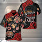 Barbecuing Chef Hawaiian Shirt For Summer Events And Casual Outdoor Wear