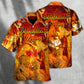 Vintage Music Event Festival Burn Hawaiian Shirt Pattern View For Lightweight Everyday Style