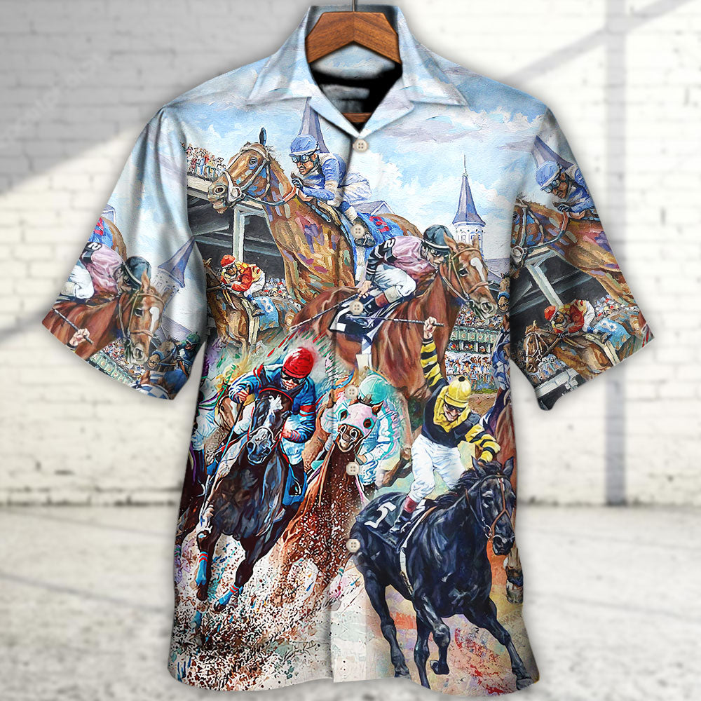 Horse Horseback Riding Buy Talk Hawaiian Shirt Pattern View For Lightweight Everyday Style