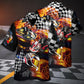 Kart Racing Hawaiian Shirt Graphic Artwork Detail For Thoughtful Gifting
