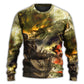 Viking Warrior Lightning Sweater For Weekend Adventures Outdoor Events And Thoughtful Gifts