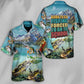 Fishing Weekend Humor Hawaiian Shirt All Over Print Detail For Vacation Style