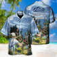 Coastal Hiking Activity Hawaiian Shirt Tropical Styling View For Casual Outings