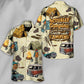Camping Actually I'M Not Hawaiian Shirt Button Front Artwork For Vacation Style