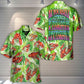 Tropical Lobster Hawaiian Shirt Button Front Artwork For Casual Outings