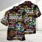 Tropical Rock Music Festival Hawaiian Shirt Pattern Detail For Island Holidays
