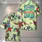 Bungee Jumping Don'T Jealous Can'T Jump Hawaiian Shirt Detailed Pattern View For Tropical Vacations