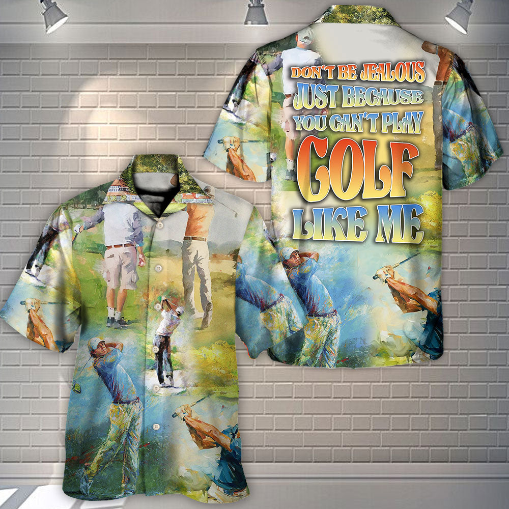 Golf Outdoor Passion Hawaiian Shirt Relaxed Style View For Summer Travel