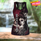 Mexican Girl Heritage Hollow Tank Top For Yoga Workouts And Casual Wear