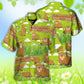 Floral Garden Hawaiian Shirt Design View For Coastal Travel