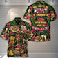Funny Barbecue Food Grill Hawaiian Shirt Creative Print View For Summer Travel