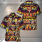 Funny Barbecue Food Meat Grill Hawaiian Shirt Relaxed Style View For Tropical Vacations
