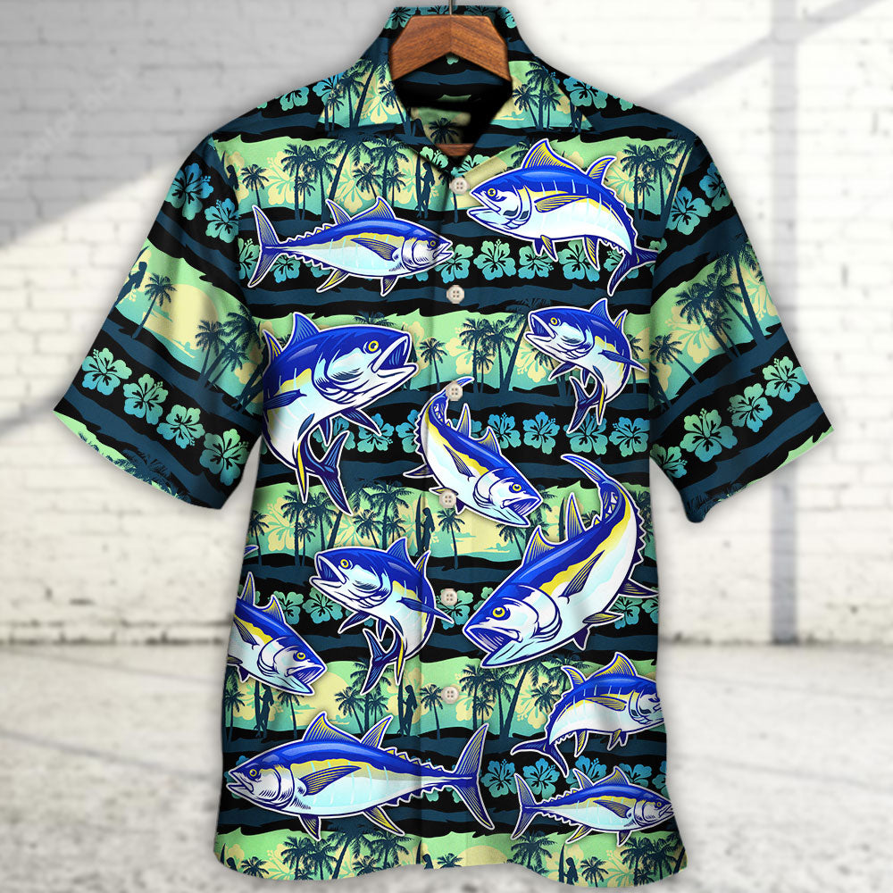 Fishing Vacation Sport Hawaiian Shirt Design View For Outdoor Gatherings