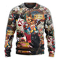 Cats Playing Poker Sweater For Everyday Outfits Seasonal Parties And Thoughtful Gifting