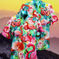 Pink Flamingo Hawaiian Shirt For Summer Events And Casual Outdoor Wear