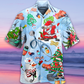 Christmas Nurse Hawaiian Shirt With All Over Print For Coastal Trips Outdoor Events And Relaxed Summer Wear