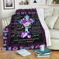 God To My Wife I Knew Flannel Blanket For Cozy Bedroom Sofa Decor