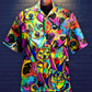 Colorful Watercolor Chihuahua Hawaiian Shirt For Resort Getaways And Comfortable Summer Activities