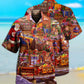 Christmas Santa Happiness Hawaiian Shirt For Beach Parties And Weekend Getaways