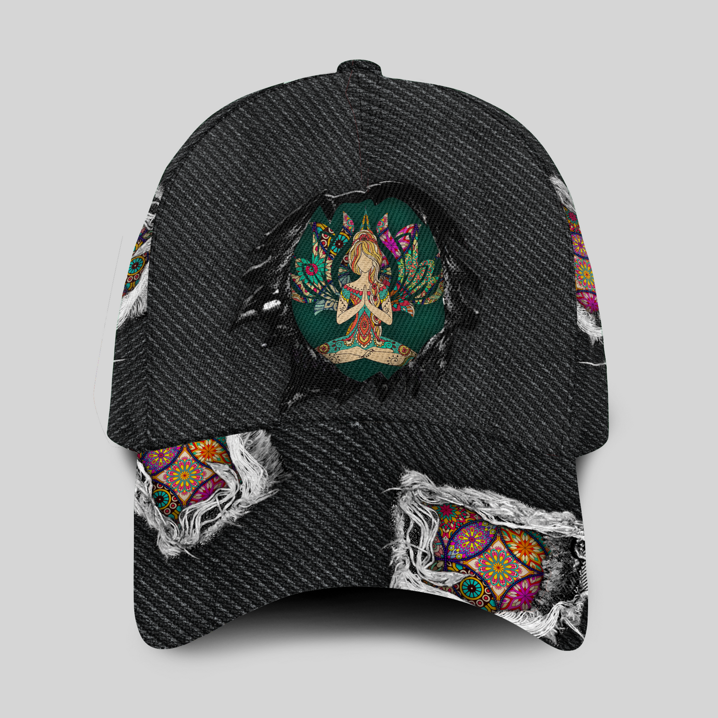 Yoga Love Peace Classic Cap For Summer Activities Vacations And Comfortable Daily Wear