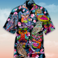 Floral Owl Nice Hawaiian Shirt Pattern View For Lightweight Everyday Style