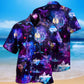 Purple Cocktail Moon Hawaiian Shirt Pattern View For Relaxed Warm Weather Outfits