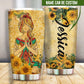 Yoga Sunshine Sunflower Personalized 20 Oz Tumbler For Coffee Travel And Daily Drinks