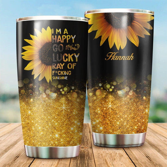 Yoga Sunflower Love 20 Oz Tumbler For Coffee Travel And Daily Drinks