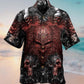 Skull Metal Angry Hawaiian Shirt For Beach Parties And Weekend Getaways
