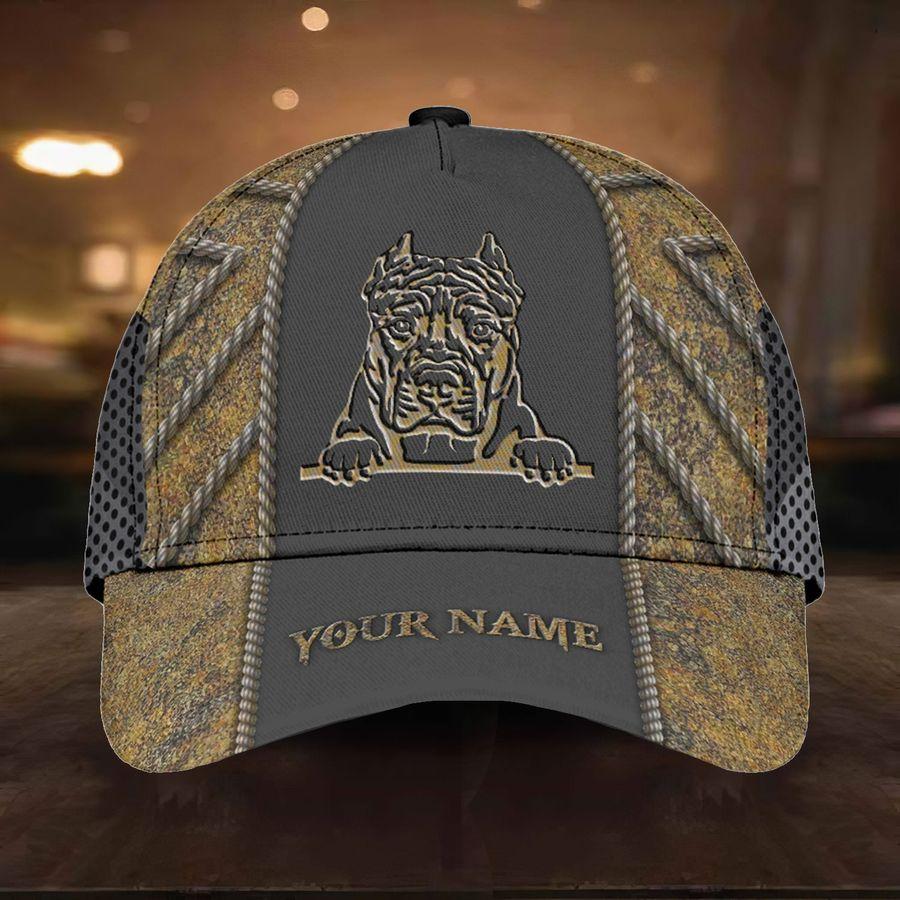 Personalized Pitbull Classic Cap For Parties Vacations And Relaxed Daily Outfits