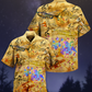 Vintage Peaceful Music Trumpet Hawaiian Shirt For Summer Events And Casual Outdoor Wear