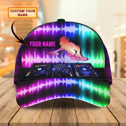 DJ Music Streetwear Classic Cap For Summer Activities Vacations And Comfortable Daily Wear