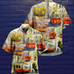 Train City Hawaiian Shirt For Vacation Days And Relaxed Coastal Outings
