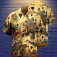 Vintage Turtle House Hawaiian Shirt For Resort Getaways And Comfortable Summer Activities