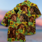 Horse Sunflower Amazing Hawaiian Shirt Design View For Casual Summer Styling