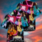 Music Notes Hawaiian Shirt With All Over Print For Summer Vacation Beach Travel And Casual Wear