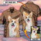 Classic Dog Paw Custom Photo Personalized Hawaiian Shirt For Beach Parties And Weekend Getaways