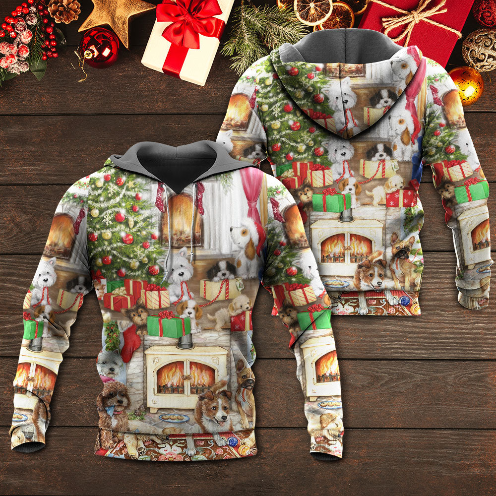 Christmas Dog Lover Hoodie For Festive Family Moments Winter Wear And Holiday Gift Ideas