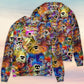 Dog Memory Painting Sweater For Outdoor Activities Weekend Trips And Relaxed Everyday Outfits