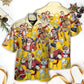 Festive Santa Christmas Hawaiian Shirt All Over Print Detail For Beach Days