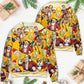 Funny Beer Theme Santa Merry Xmas Sweater For Winter Parties Seasonal Adventures And Relaxed Everyday Styling