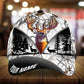 Cool Deer Hunting Art Personalized Classic Cap For Outdoor Travel Festivals And Relaxed Everyday Wear