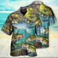 Fish Fishing Hawaiian Shirt Design Detail For Beach Days And Holiday Travel