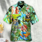 Tropical Cocktail Mermaid Fantasy Beautiful Hawaiian Shirt Artwork View For Coastal Escapes And Resort Style