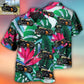 Motorcycle Personalized Photo Hawaiian Shirt Button Front Artwork For Vacation Style